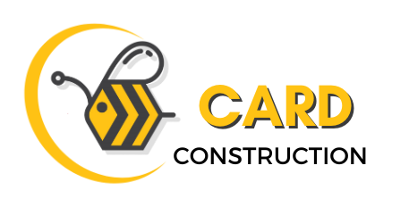 Card Construction Logo - Yellow