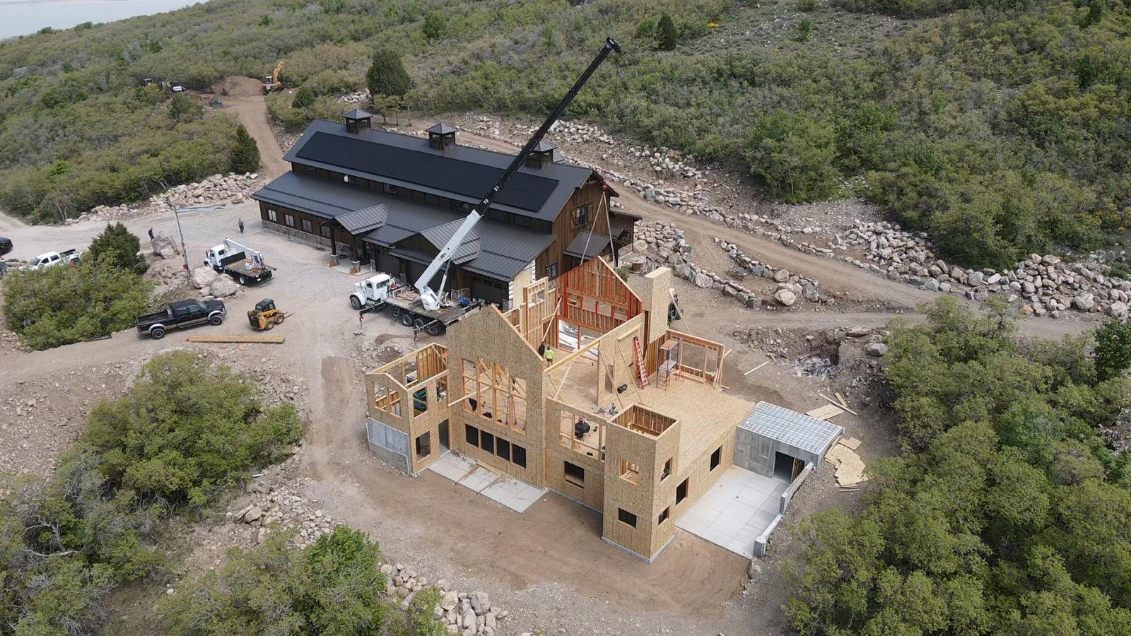 timber frame installation utah